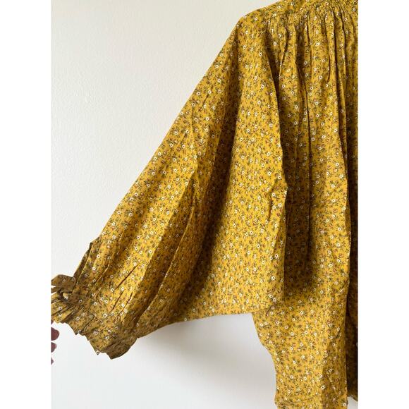 NWT DOEN Rose Top in Sunsoaked Foothills Floral Print S - Picture 5 of 10